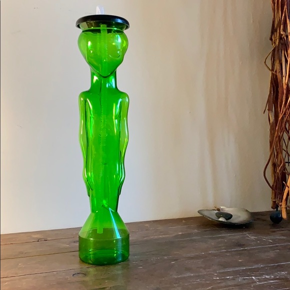 Extra Large Alien Water Bottle -Whirley SOLD - Picture 2 of 7